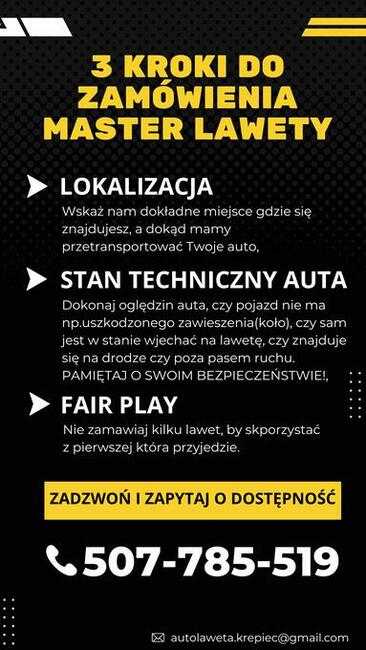 Pomoc Drogowa Mełgiew -Autolaweta