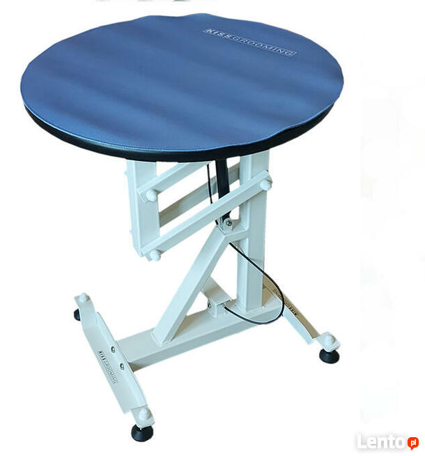 Stół groomerski obrotowy blat o 360 ° średnica 70 cm