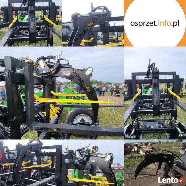 Pazur do wideł do palet - chwytak do drewna