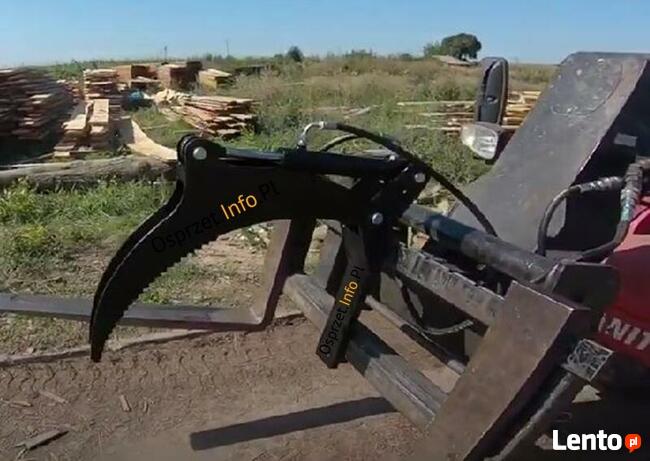 Pazur do wideł do palet - chwytak do drewna