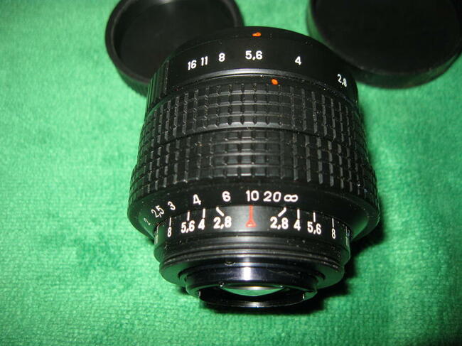 Obiektyw szerokokątny MIR - 1 B F- 2,8 / 37 mm M42x1