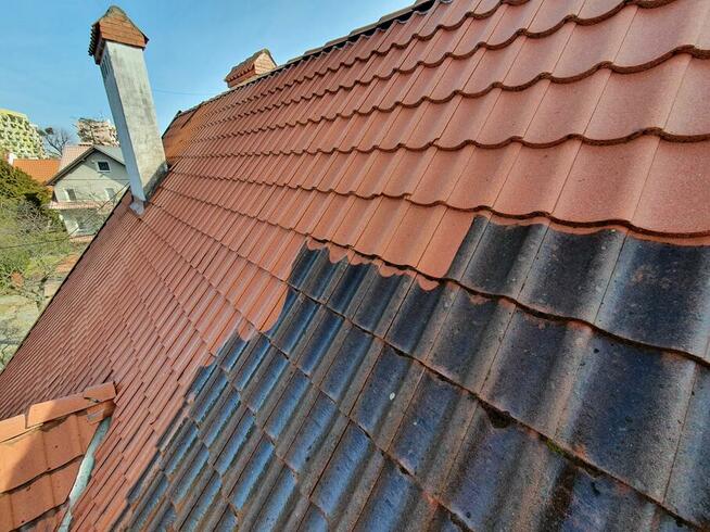 Mecie dachu i elewacji