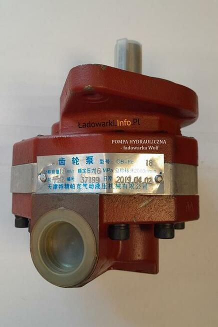 POMPA HYDRAULICZNA DO CHIŃSKIEJ ŁADOWARKI WOLF