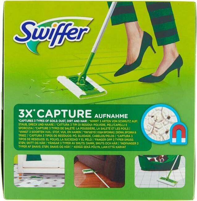 SWIFFER SWEEPER ŚCIERECZKI DO KURZU ŚIERŚCI 40SZT