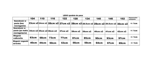 LEGO Wear spodnie przeciwdeszczowe 12 lat 152cm