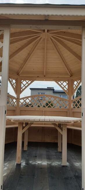 Altana altany ogrodowe sześciokątne altanypajak.pl