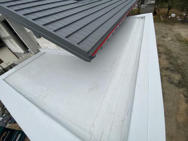 Dekarz.Dachy plaskie.Tarasy.Obróbka blacharska.Membrana.