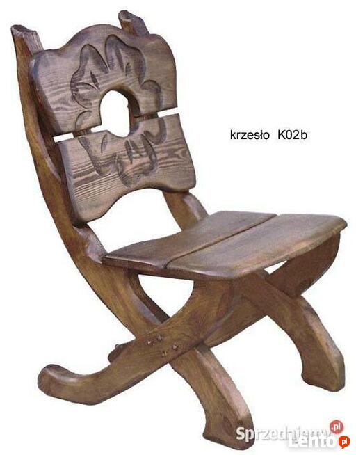 ORYGINALNE drewniane meble ARTstyle, do ogrodu