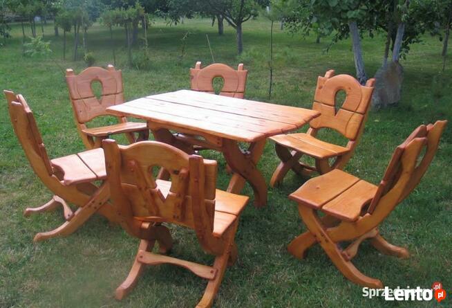 ORYGINALNE drewniane meble ARTstyle, do ogrodu