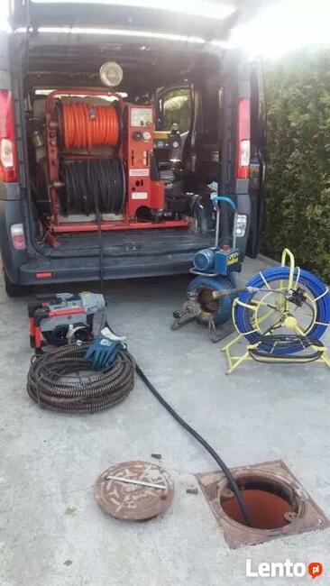 Hydraulik, wuko, przetykanie kanalizacji, kamera inspekcyjna
