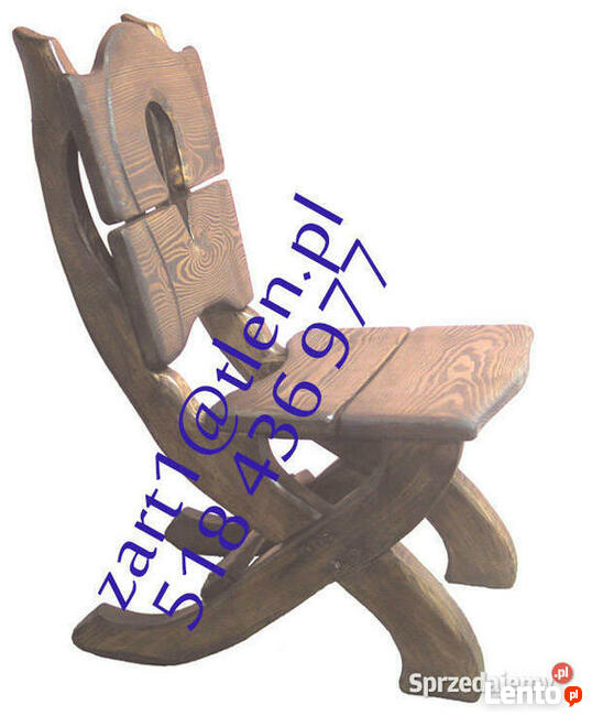 ORYGINALNE drewniane meble ARTstyle, do ogrodu