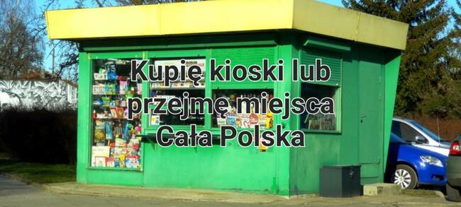 Kupię kiosk kioski pawilony handlowe całą Polska