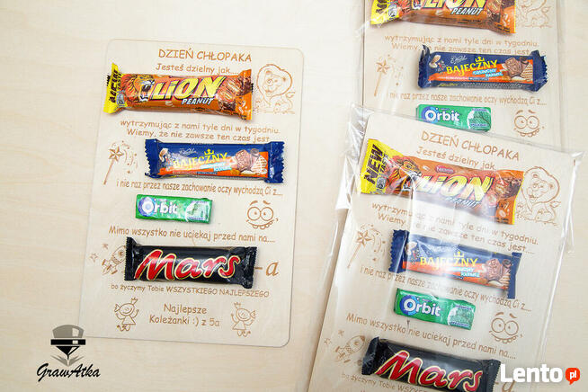 Tabliczka Na Słodycze Prezent NA WALENTYNKI