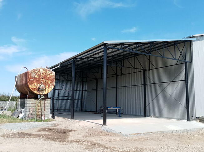 Konstrukcje stalowe, hale, wiaty, garaże, wylewki betonowe