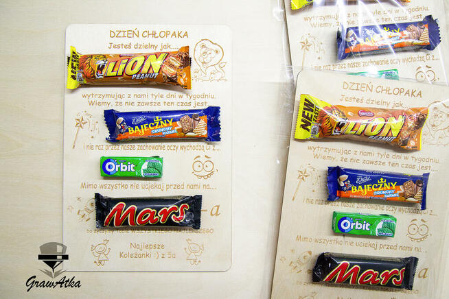 Tabliczka Na Słodycze Prezent dla BABCI I DZIADKA