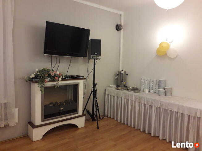 Sala z kuchnią na przyjęcia okolicznościowe-do 40 osób