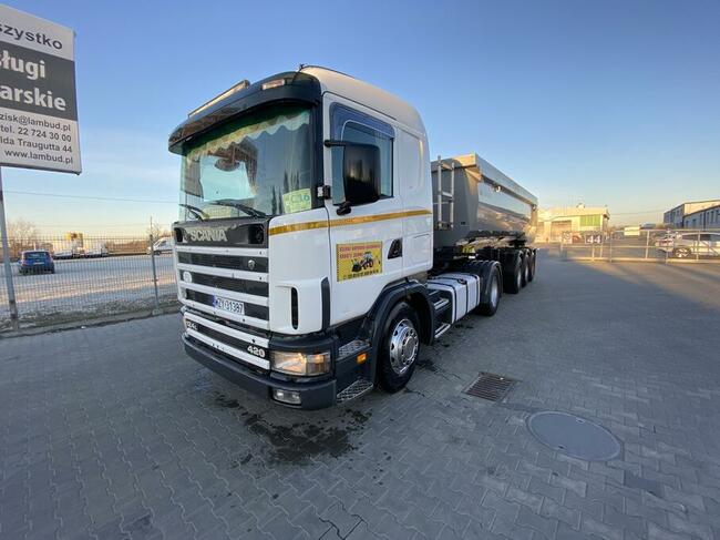 Transport wywrotką typu patelnia