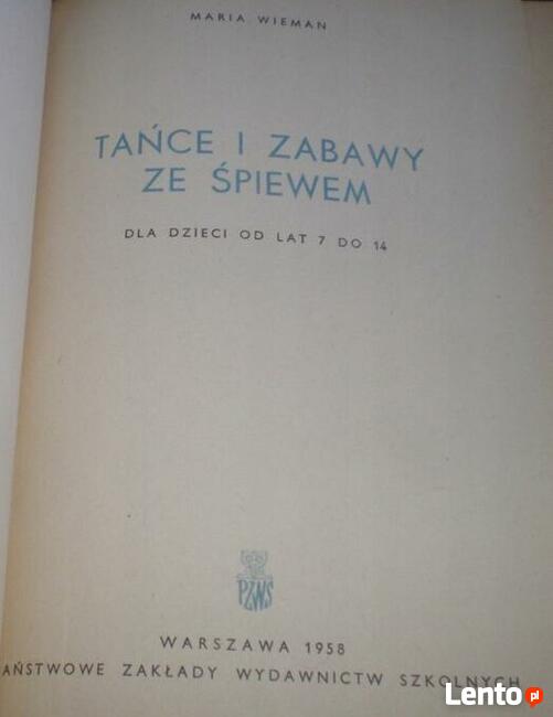 Tańce i zabawy ze śpiewem
