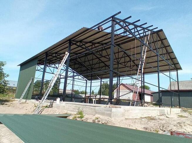 Konstrukcje stalowe, hale, wiaty, garaże, wylewki betonowe