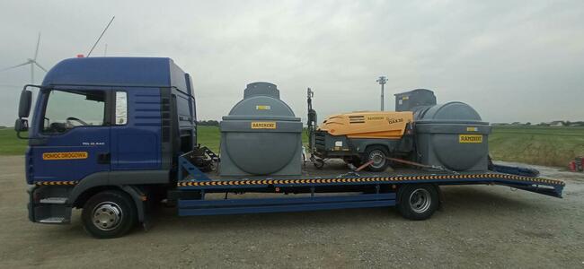 Pomoc Drogowa RIKO - Transport - Przewóz Maszyn do 9TON !!!