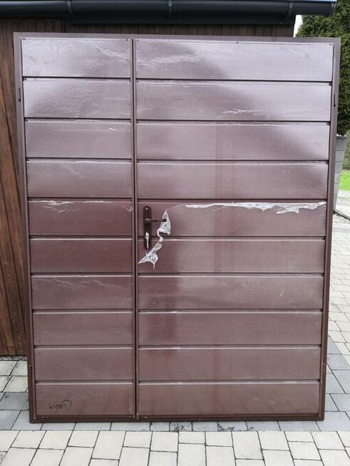 Drzwi ocieplane stalowe do piwnicy na wymiar / gospodarcze