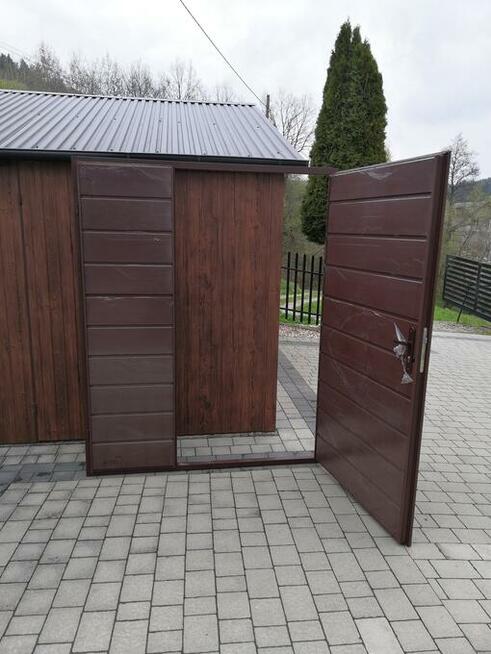 Drzwi ocieplane stalowe do piwnicy na wymiar / gospodarcze