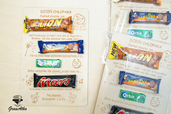 Tabliczka Na Słodycze Prezent DYPLOM NAUCZYCIELA