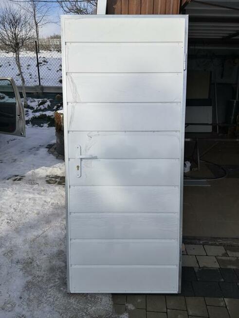 Drzwi ocieplane stalowe do piwnicy na wymiar / gospodarcze