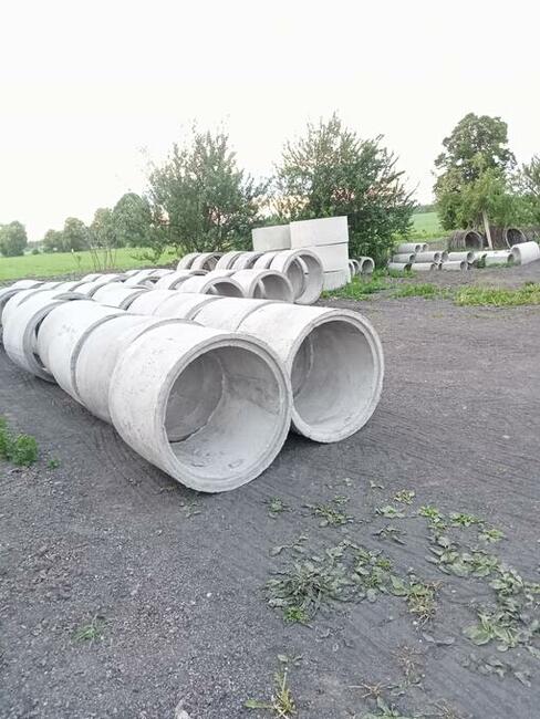 Kręgi i pokrywy betonowe studnia szambo odstojniki