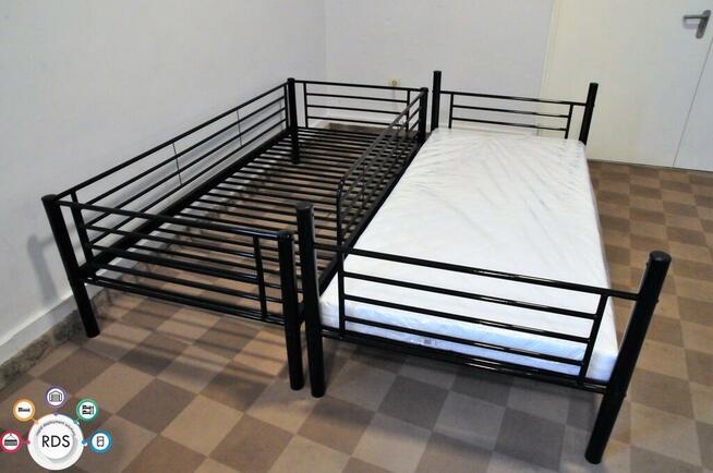 NOWE Łóżko piętrowe Łóżka metalowe wojskowe hostelowe D1