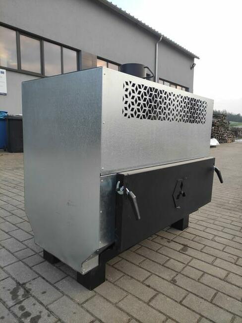 NG50kw Nadmuchowy Piec na drzewo, kloce, palety do 90cm!