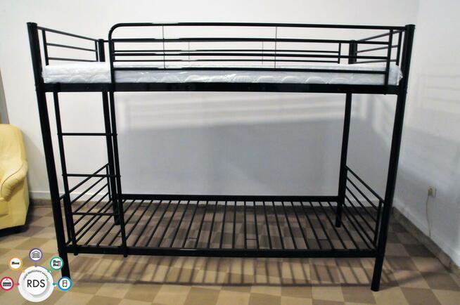 NOWE Łóżko piętrowe Łóżka metalowe wojskowe hostelowe D1