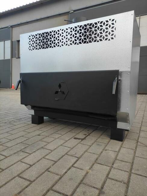 NG50kw Nadmuchowy Piec na drzewo, kloce, palety do 90cm!