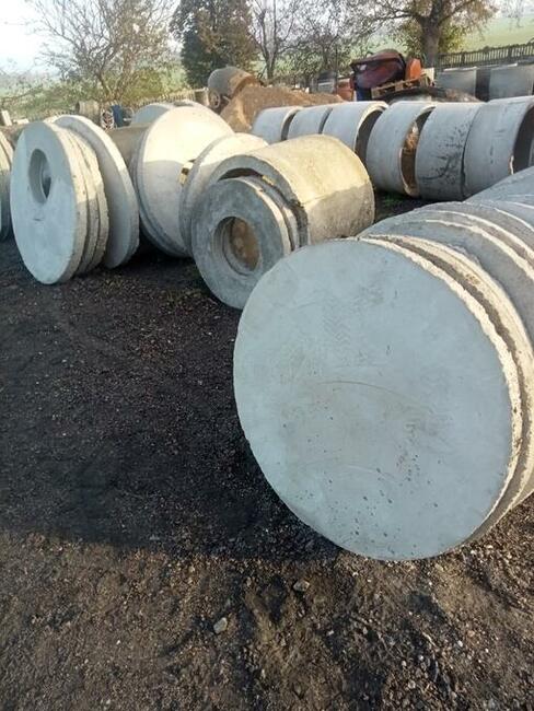 Kręgi i pokrywy betonowe studnia szambo odstojniki