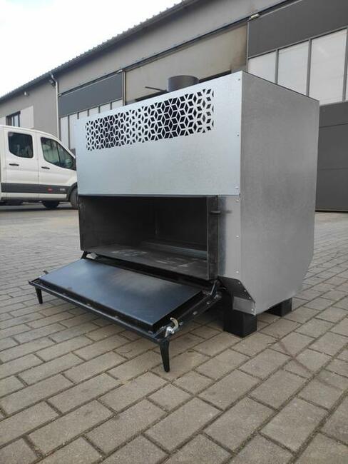NG50kw Nadmuchowy Piec na drzewo, kloce, palety do 90cm!