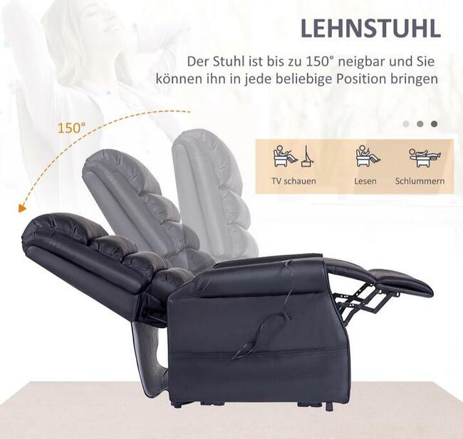 Fotel z funkcją do wstawania