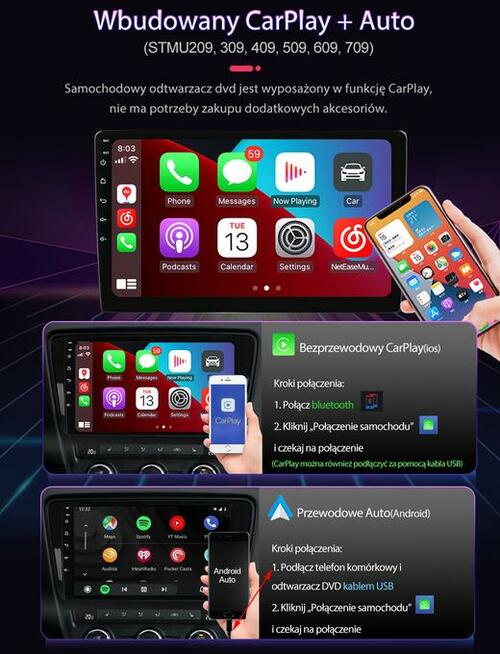 Android Radio Audi A4 B6/B7, A8 D2, SEAT EXEO