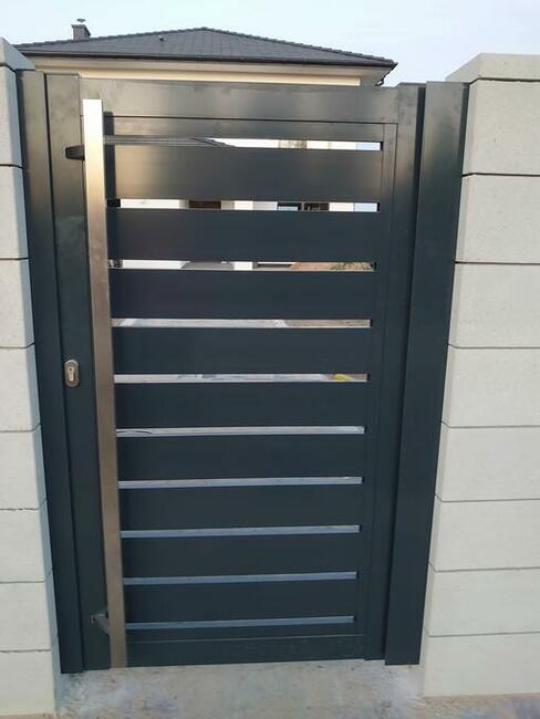 Ogrodzenia aluminiowe, bramy, furtki, przęsła, automatyka