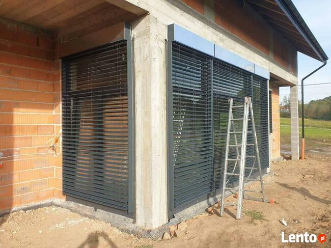 Żaluzje fasadowe z montażem Śląsk i Podbeskidzie. TANIO.