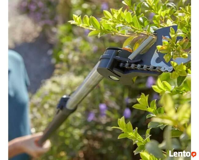 Żyrafa teleskopowa Fiskars + piła