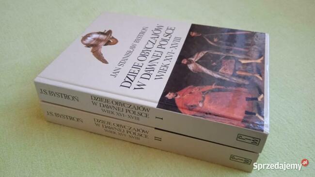 Dzieje obyczajów w dawnej Polsce 2 tomy Jan Bystroń