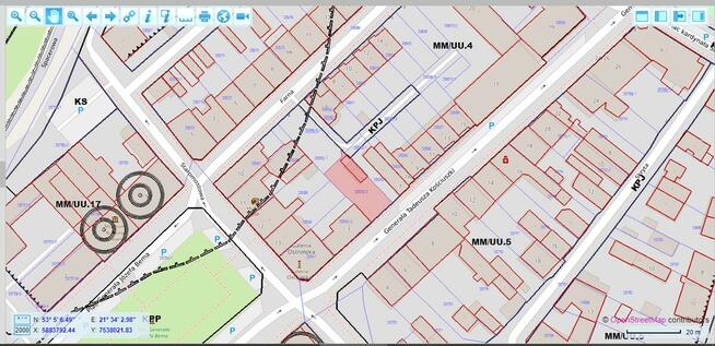 Działka budowlana na Starym Mieście w Ostrołęce (woj. Mazow)