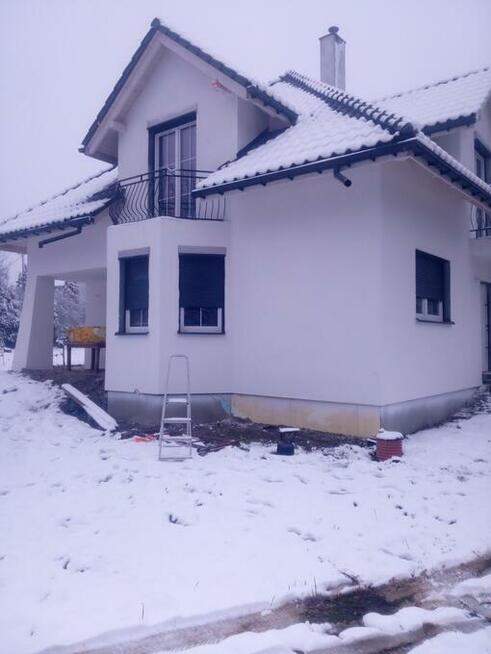Elewacje domków jednorodzinnych 90m2 zl