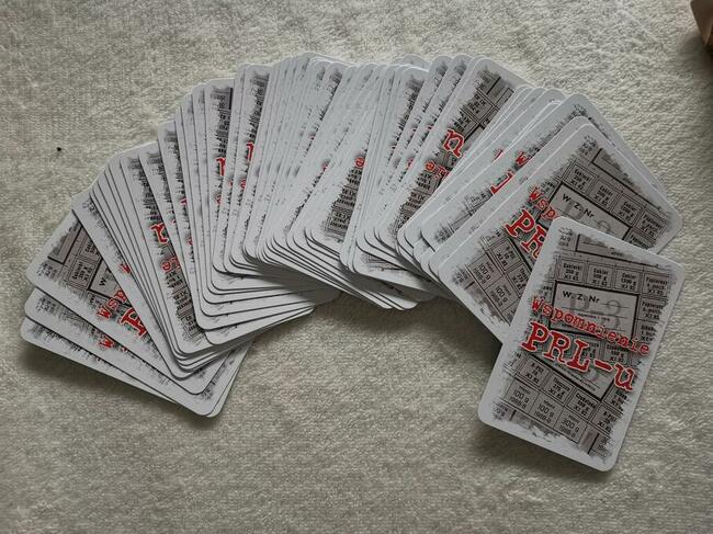 Karty do gry Wspomnienie PRL-u