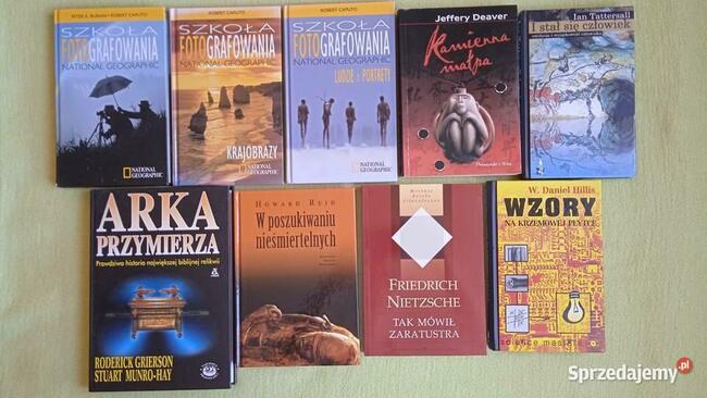 Książki tematyka różna dostępne 19 tytułów