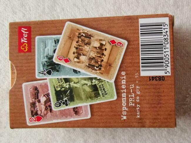 Karty do gry Wspomnienie PRL-u