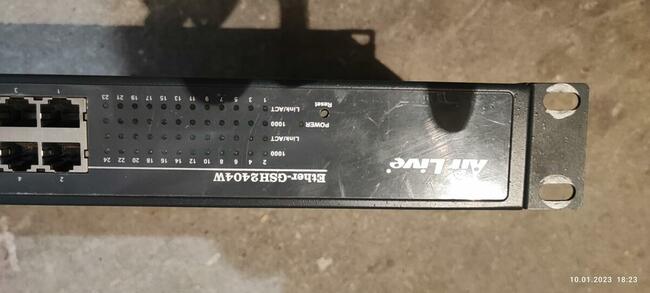 Gigabitowy przełącznik zarządzany GSH2404W