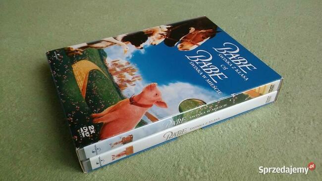 Pakiet 2 dvd Świnka z klasą i Świnka w mieście