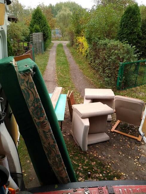 opróżnianie mieszkań piwnic mebli wywóz mebli AGD/RTV