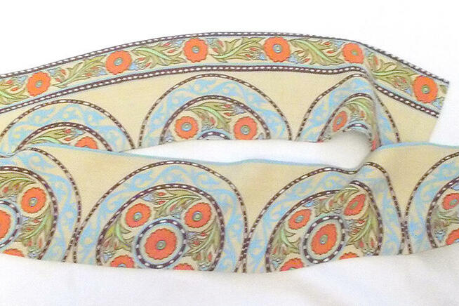 boho opaska do włosów, bawełniana opaska na włosy